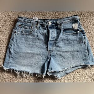 Levi's Denim Cut Off Shorts